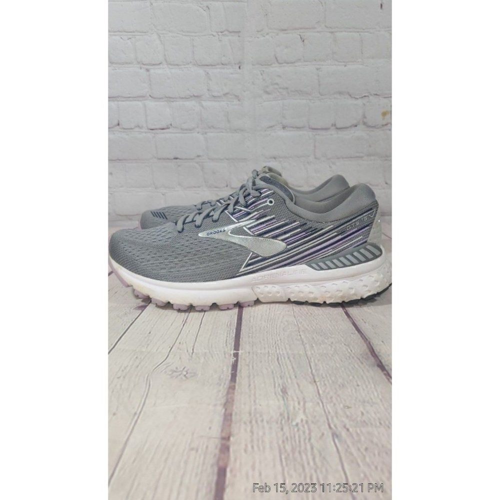 Brooks Adrenaline 19 GTS Athletic Running Shoes Women's Size 8.5